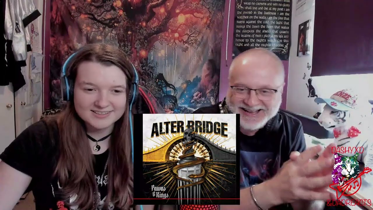 ALTERBRIDGE FABLE OF THE SILENT SON (Dad&DaughterFirstReaction)