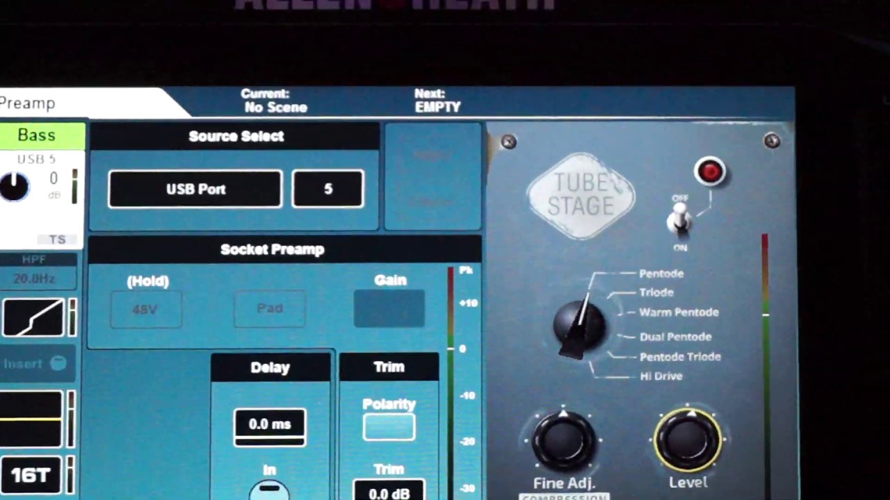 No 4: TUBE PREAMP in the SQ Mixer