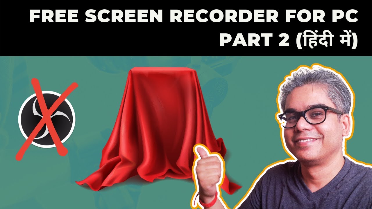 Best Free Screen Recorder For PC (हिंदी में)| Part 2 | Without Watermark