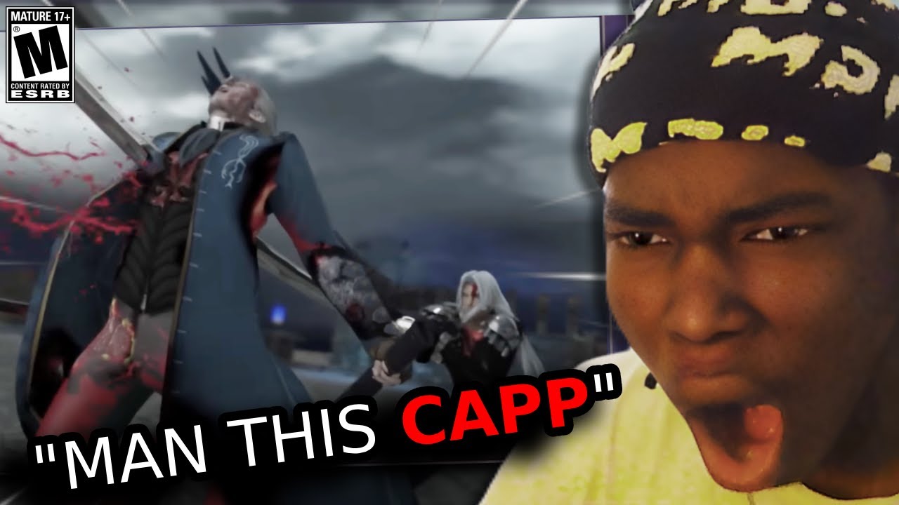 VERGIL GLAZER REACTS TO SEPHIROPH VS VERGIL DEATH BATTLE (THIS IS CAP ASF!!!!!!)
