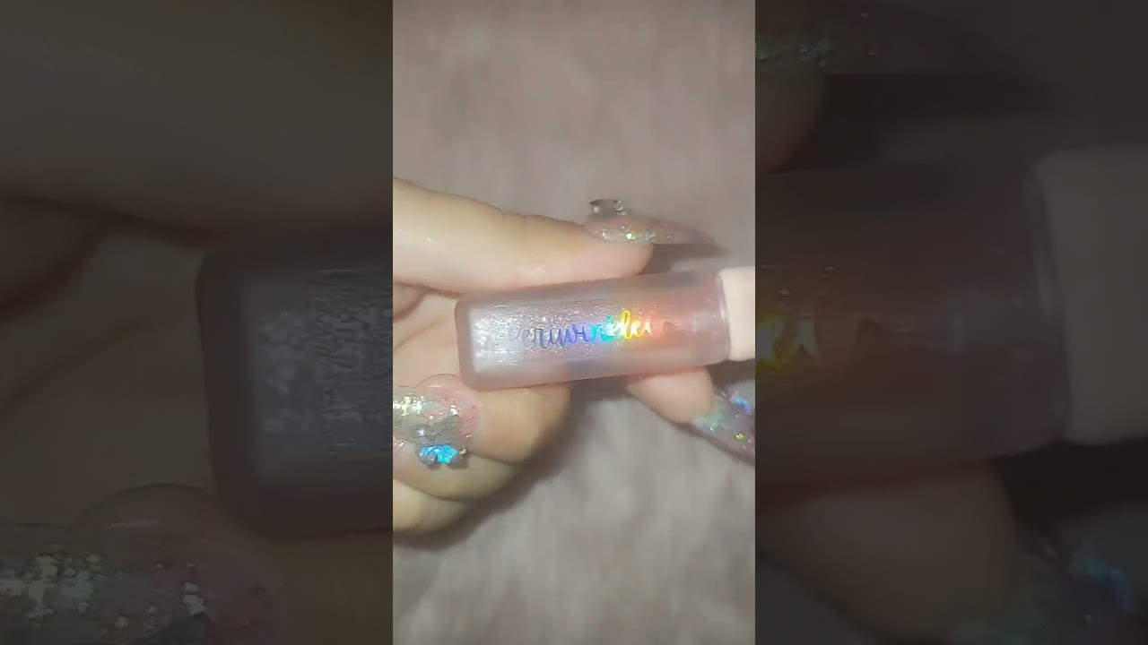 Champagne Sugar Magic Gloss 🍓🍓 #new #lipgloss #pink #kawaii #cute #glitter #glitternails #butterfly