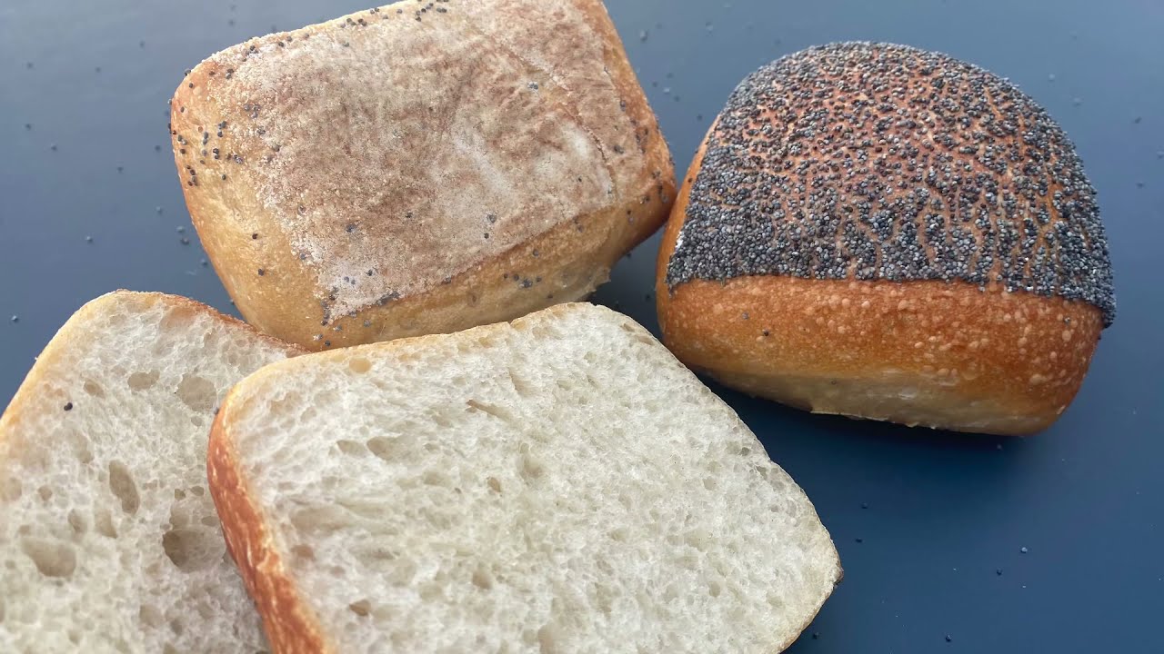 Italienske håndværkere. Rundstykke med sej skorpe
