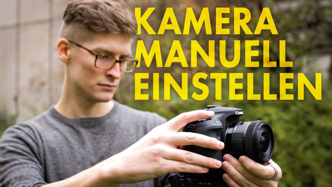 KAMERA RICHTIG EINSTELLEN 📷 | Blende, ISO, Verschlusszeit