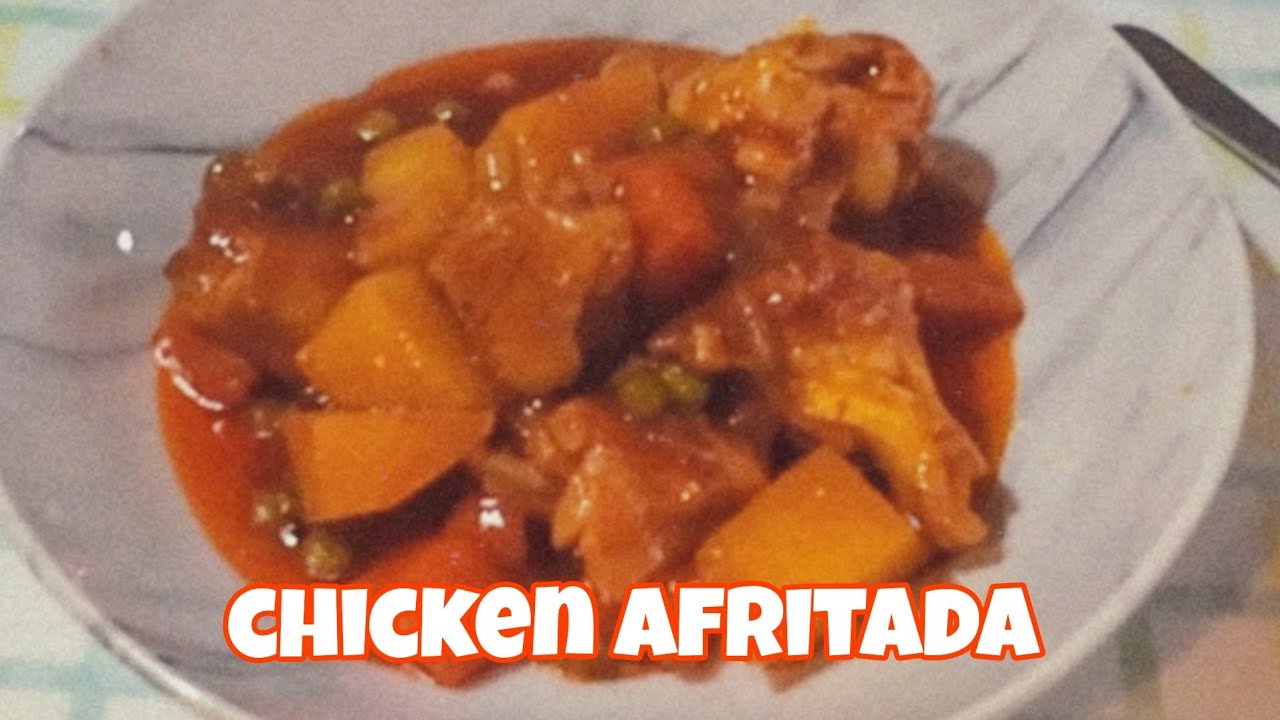 Classic Chicken Afritada | Quick Pinoy Recipe | Jewel's favourite 🥰❤️🇬🇧