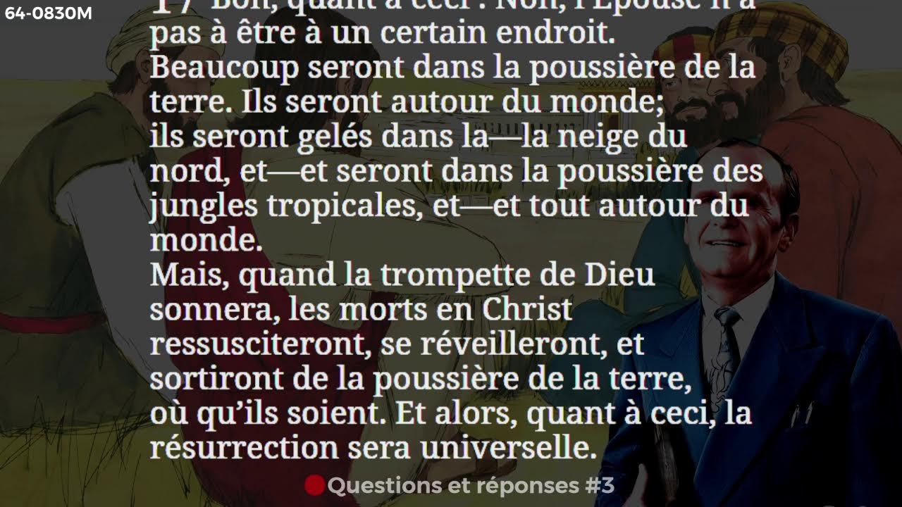 2026-0208 (DIMANCHE) Thème : 64-0830M Questions et réponses no 3