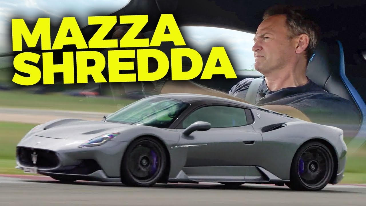 Maserati MC20 | Бывший Стиг Бен Коллинз полностью отправлен на Top Gear Track
