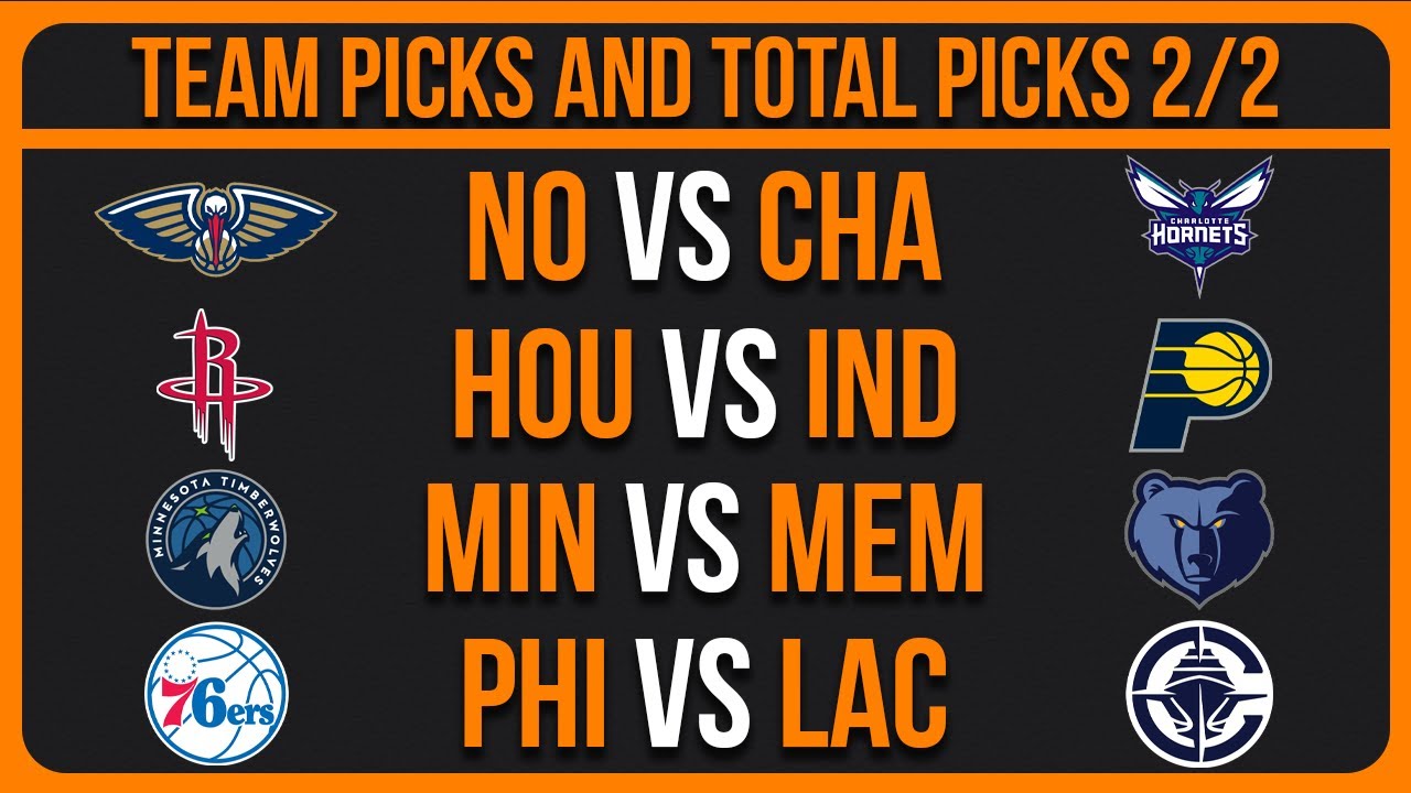NBA Picks Today 2/2/26 NBA Picks and Predictions NBA Bets Today