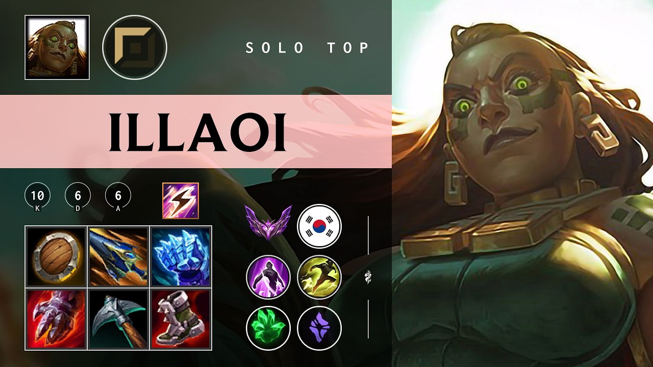 Illaoi Top vs Renekton - KR Master Patch 26.05
