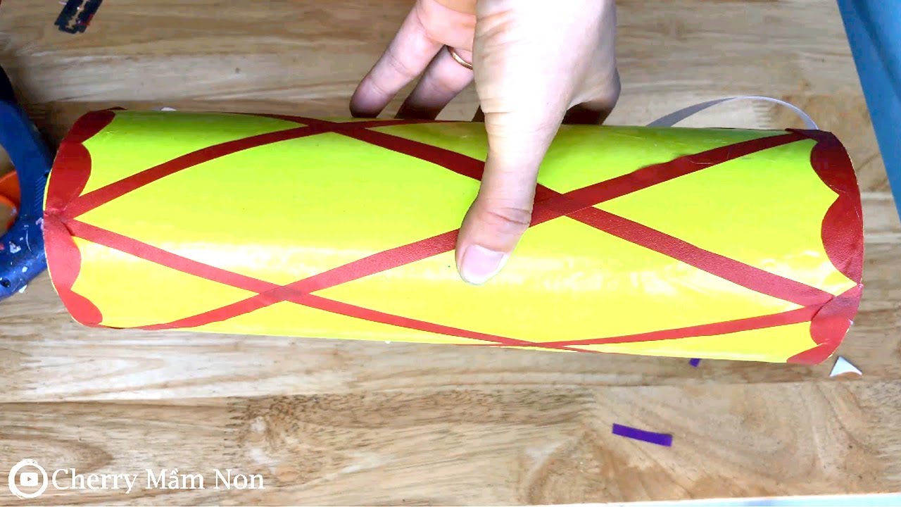 Cách Làm Trống Từ Lõi Giấy (How To Empty From Paper Core) | Cherry Mầm Non