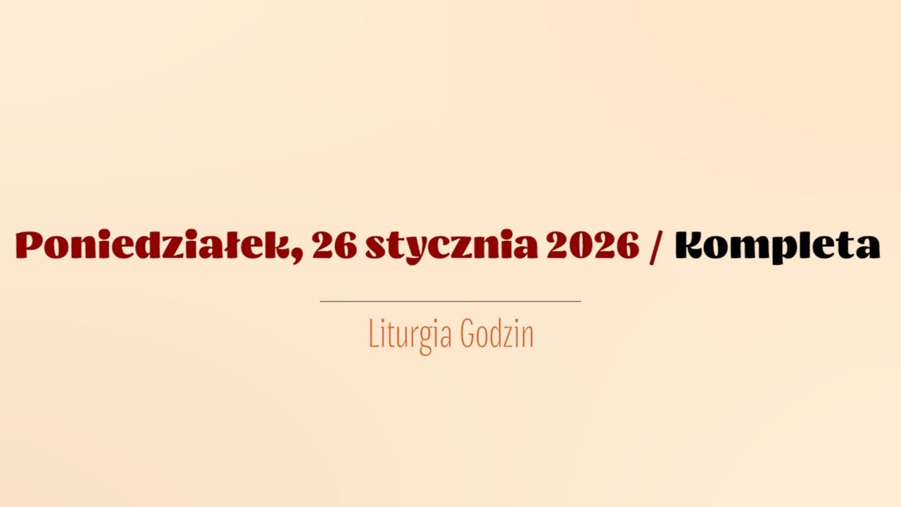 #Kompleta | 26 stycznia 2026