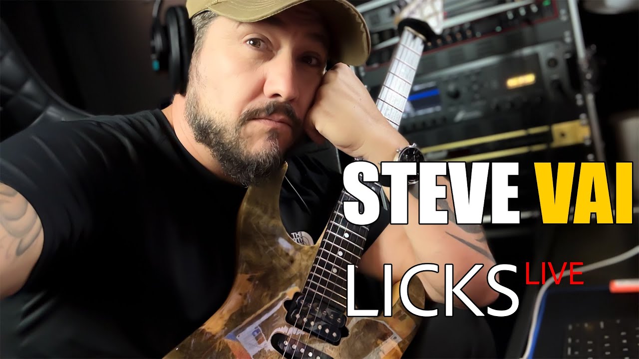 STEVE VAI LICK - LIVE