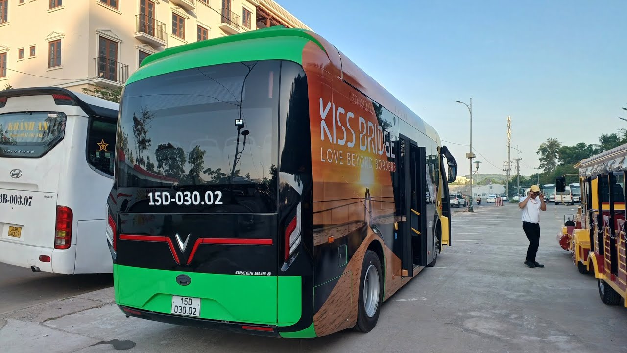 15D-030.02 xe buýt điện Sunset Town (loại xe: Vinfast Green Bus 8) (lượt đi)