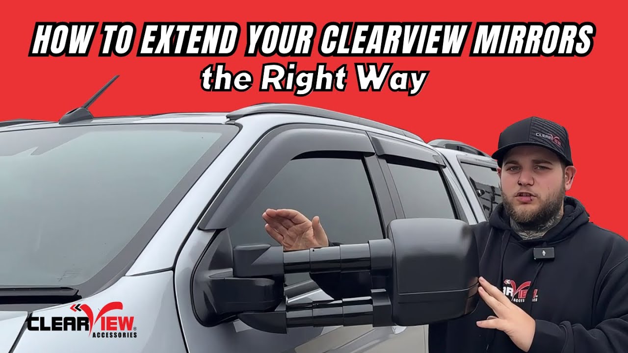 Как правильно расширить зеркала Clearview