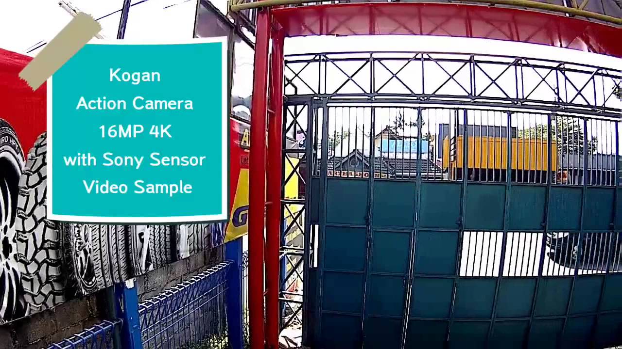 Kogan Action Cam 16MP 4K with Sony Sensor Video Test