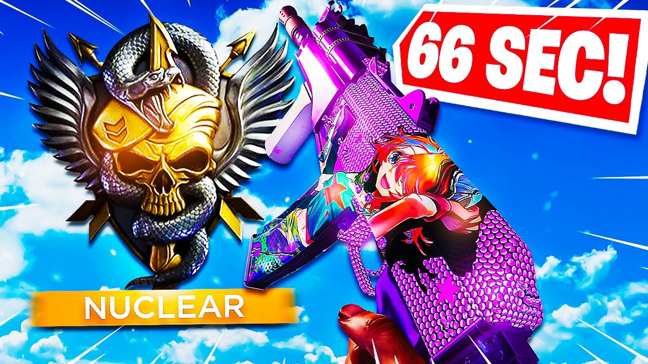 FAST 66 SECOND NUCLEAR in BLACK OPS COLD WAR! (BOCW Fast Nuclear Gameplay)