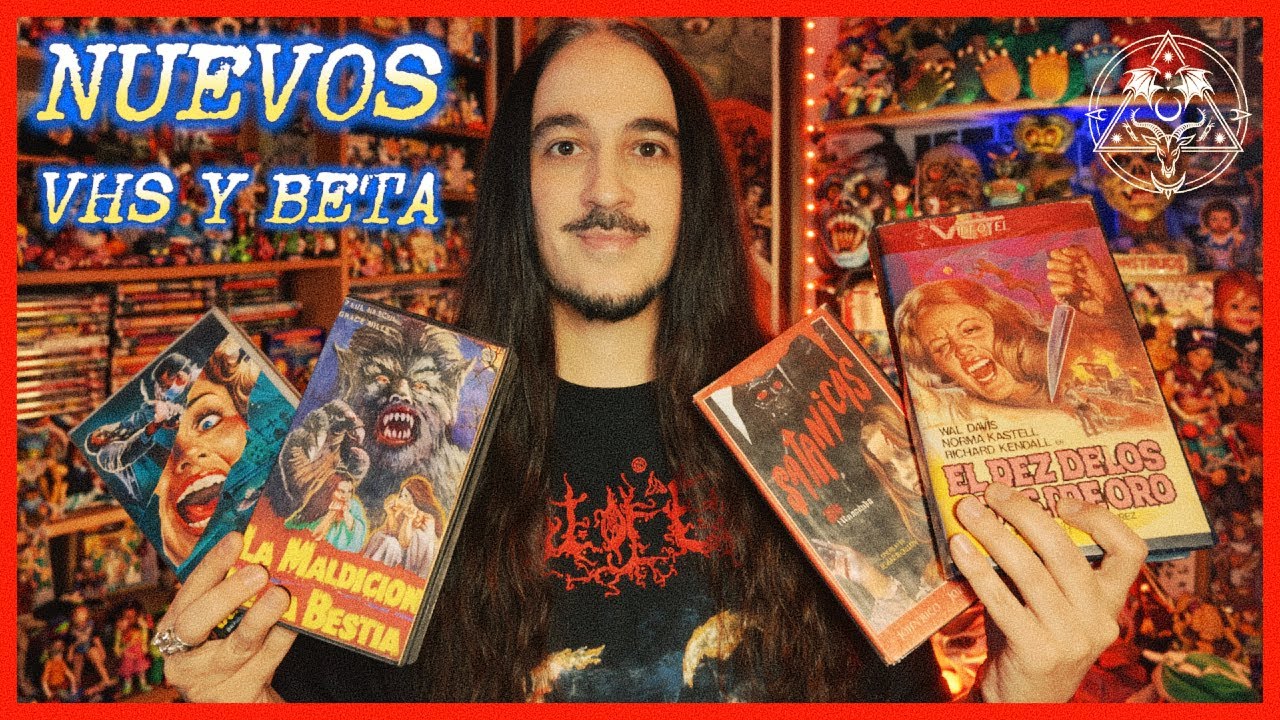 AÑADO UN MONTÓN DE CINTAS VHS Y BETA A MI COLECCIÓN #vhs #horrormovies #fantaterror #giallo
