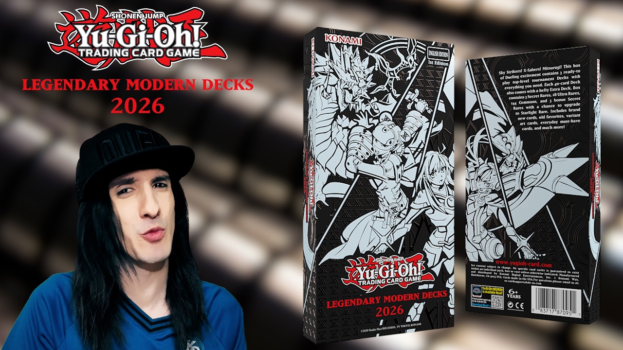 ☆ РАННЕЕ ОТКРЫТИЕ ☆ ЛЕГЕНДАРНЫЕ СОВРЕМЕННЫЕ КОЛОДЫ YU-GI-OH 2026 СКОРО В ПРОДАЖЕ! ☆