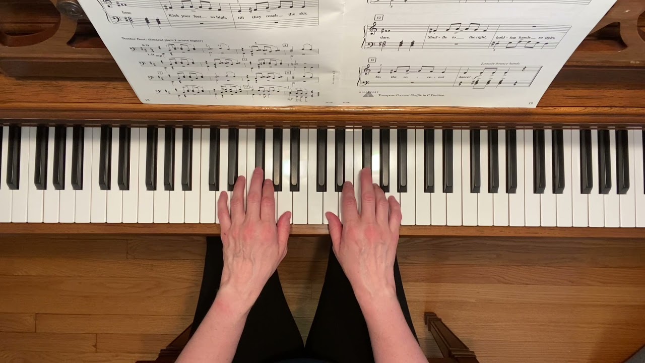 Coconut Shuffle - Piano Adventures Level 2A Performance Book