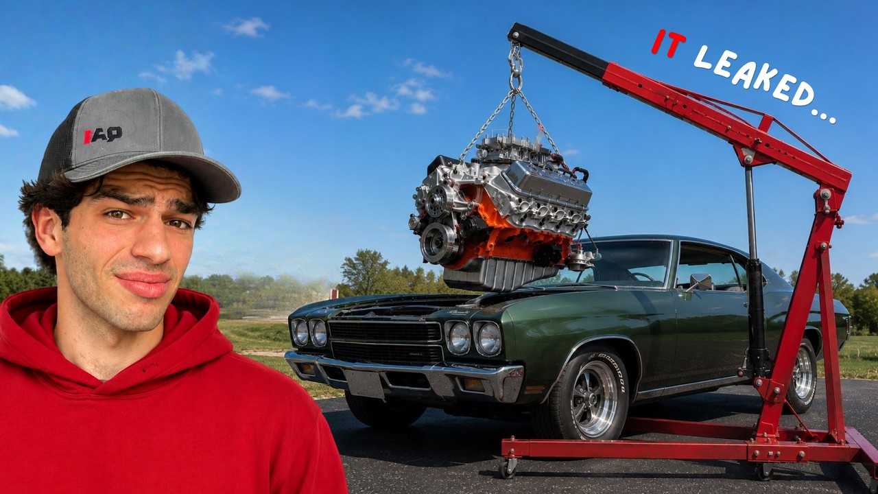 Установка 700-сильного двигателя Big Block в Chevelle 1970 года!