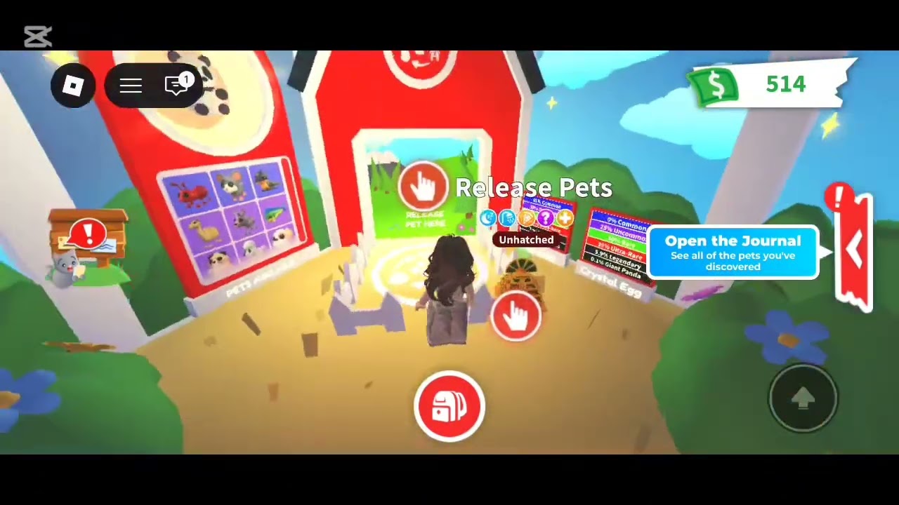 Trying to get good pets in Adopt me 