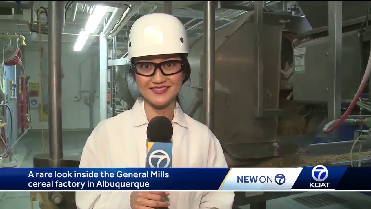 Rare look inside General Mills cereal factory