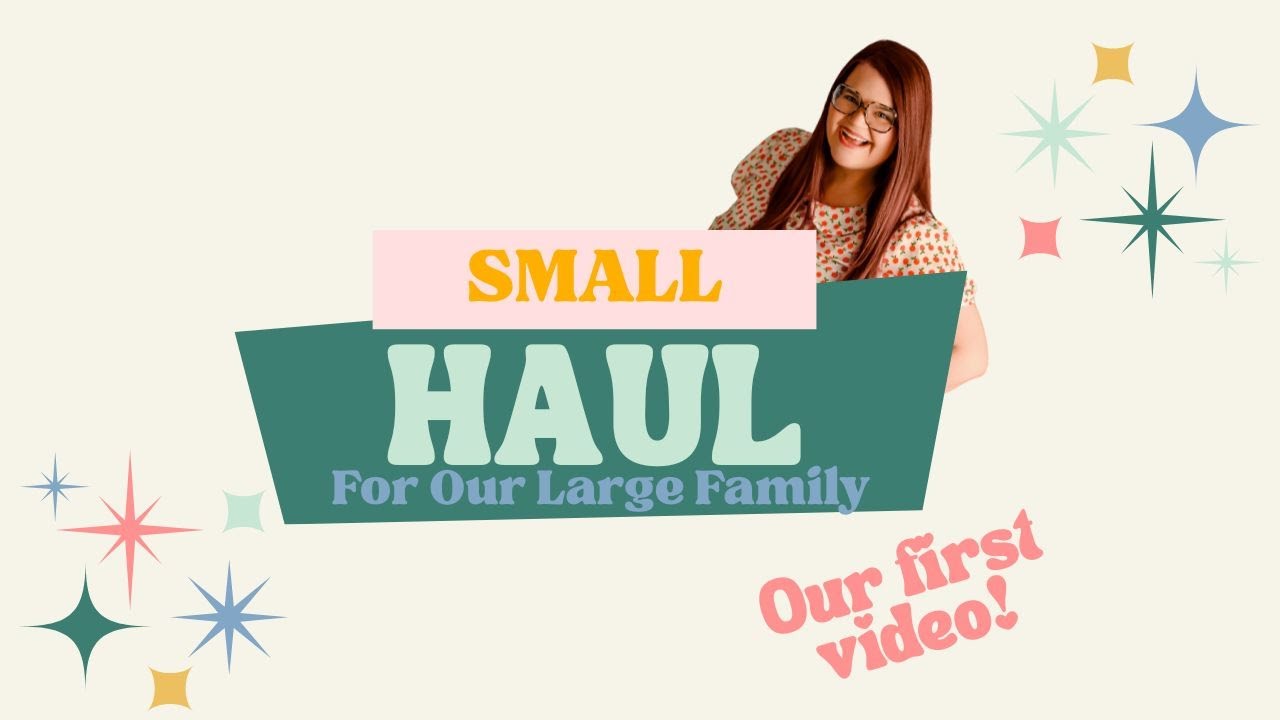 Small but Mighty Grocery Haul! 🛒 Budgeting for our family of 7