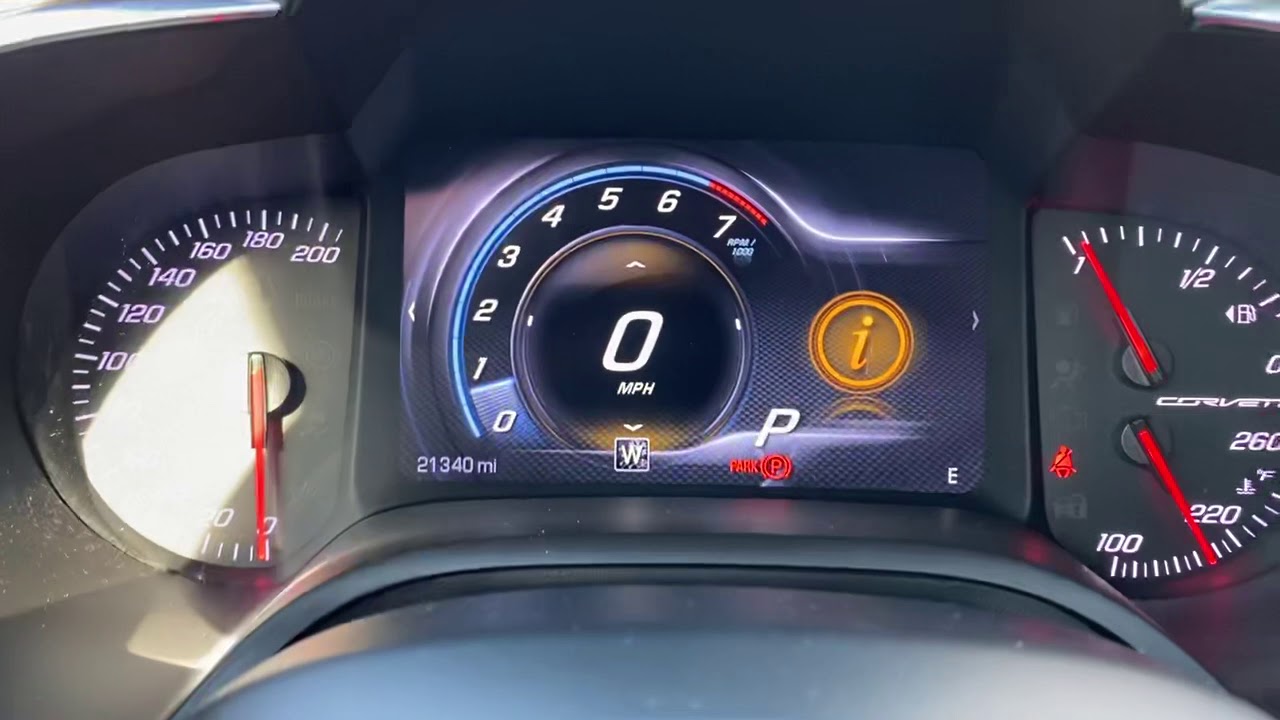 C7 Corvette Driving Modes