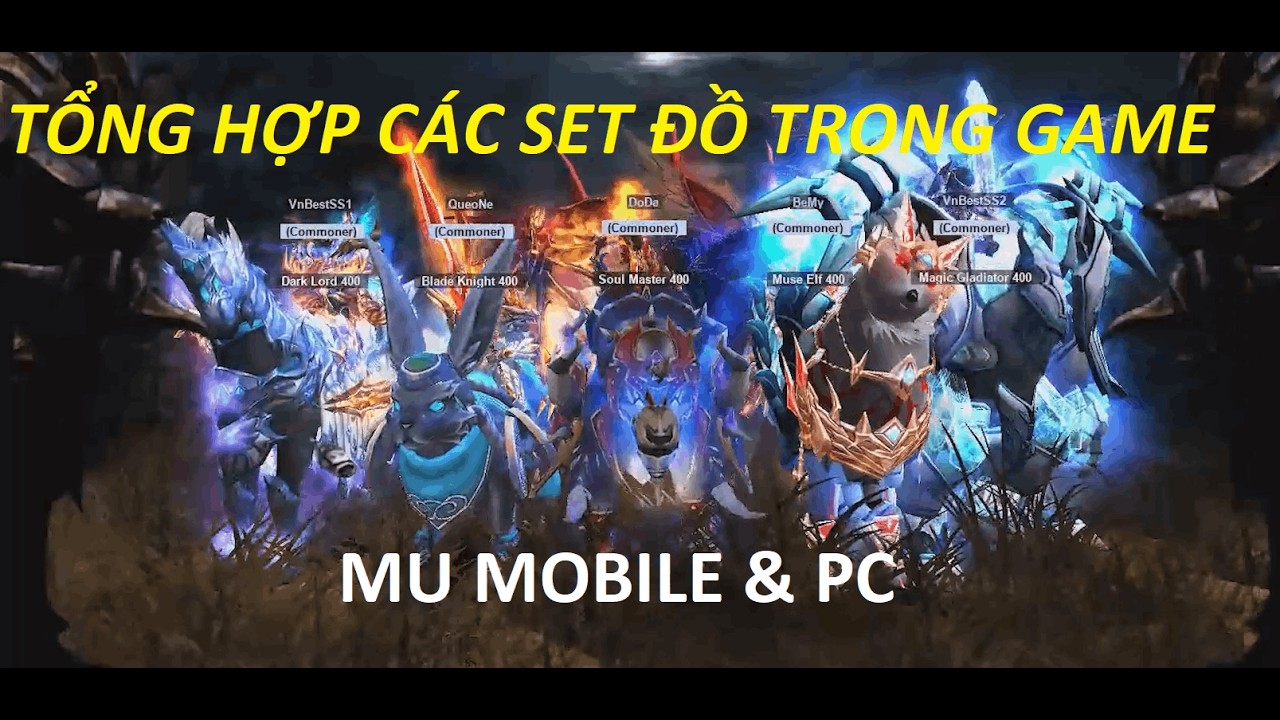 [MU-CHAOS] TỔNG HỢP CÁC SET ĐỒ HIỆN TẠI