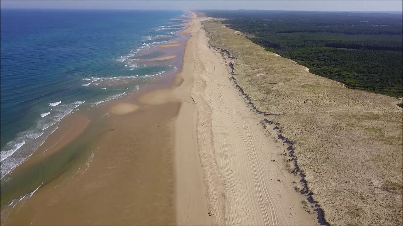 Messanges by drone Les Landes