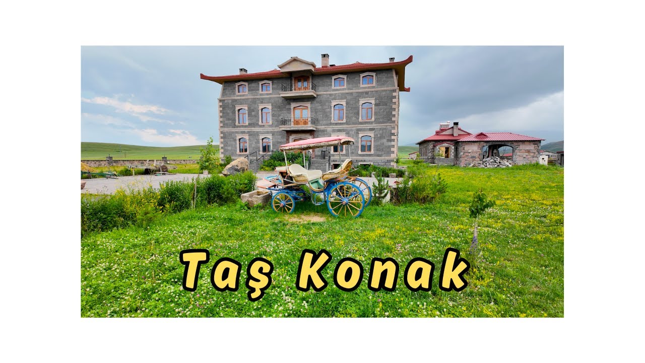 Taş Konak Çıldır | 16 dönüm arsa üzerine harika bir taş konak