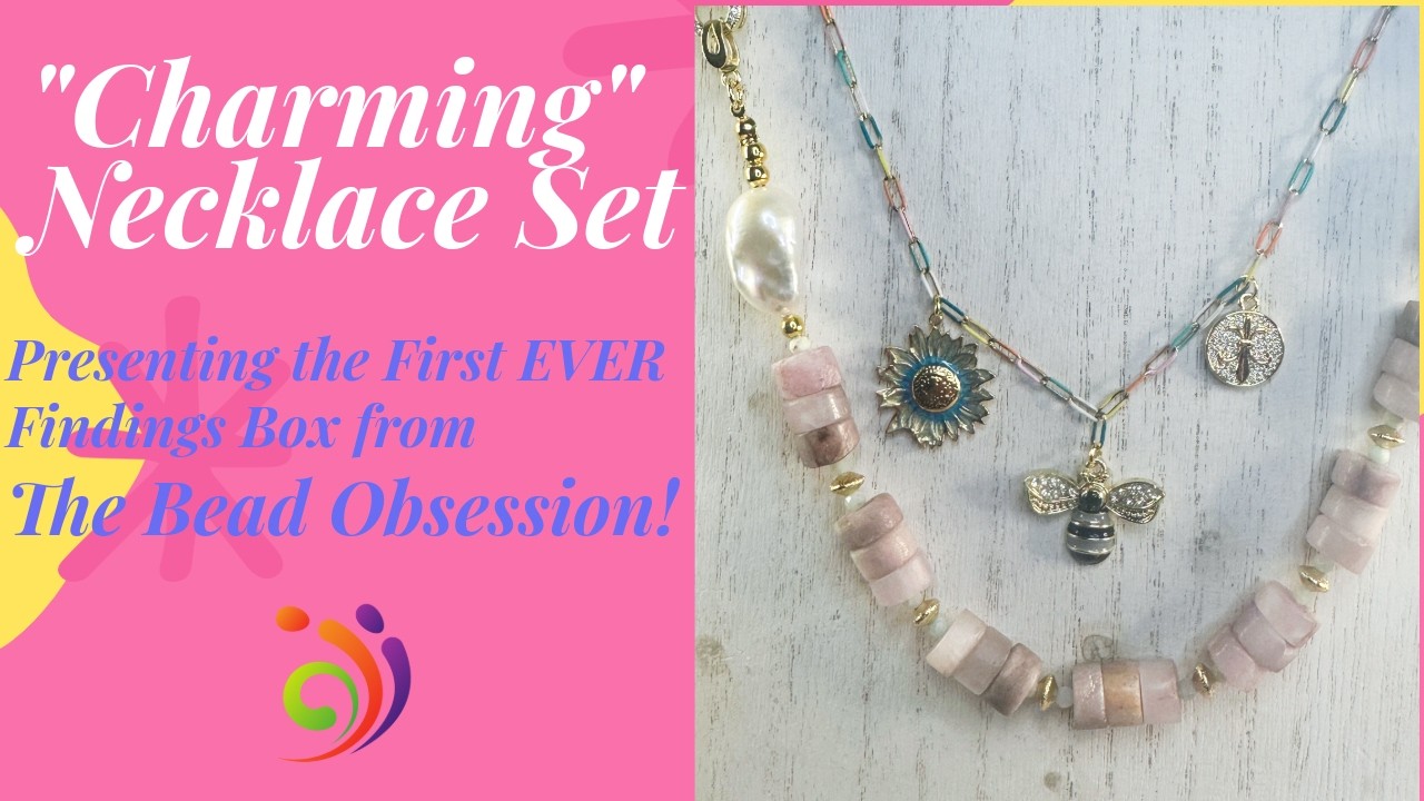 Charm Necklace Set! First EVER Findings Box! The Bead Obsession! February 2026