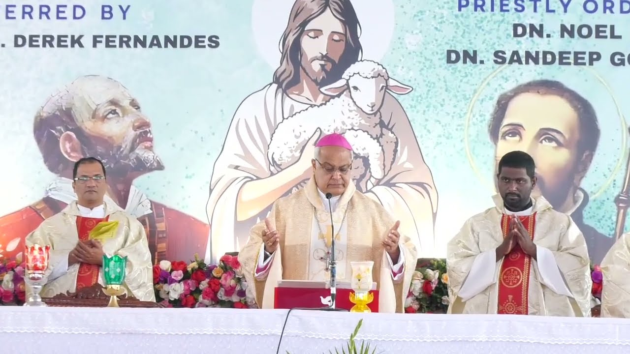 Karnataka Jesuit Priestly Ordination | Dandeli |29 Sep 2025|Fr Noel Dais SJ| Fr Sandeep Gonsalves SJ