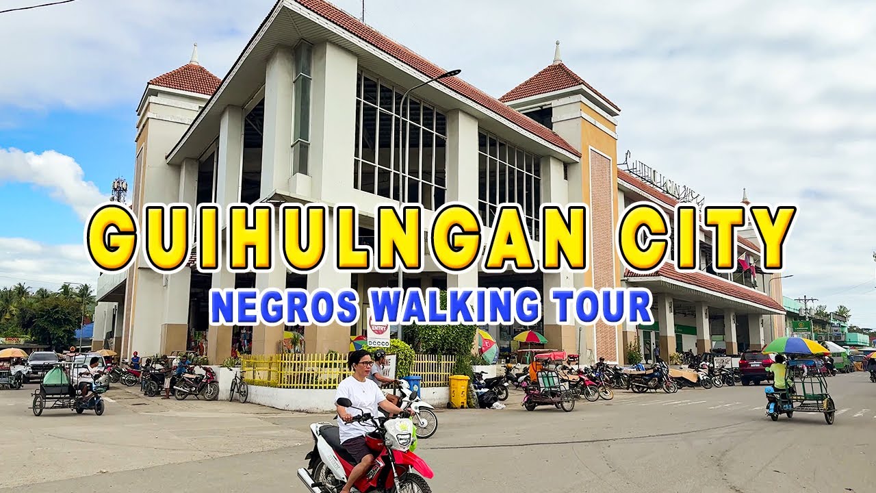 GUIHULNGAN CITY Mega Market Walking Tour | Negros Oriental Walking Tour 2024