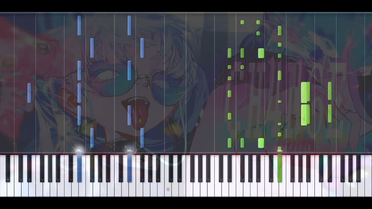 CH4NGE ft.可不 - Giga [Piano]