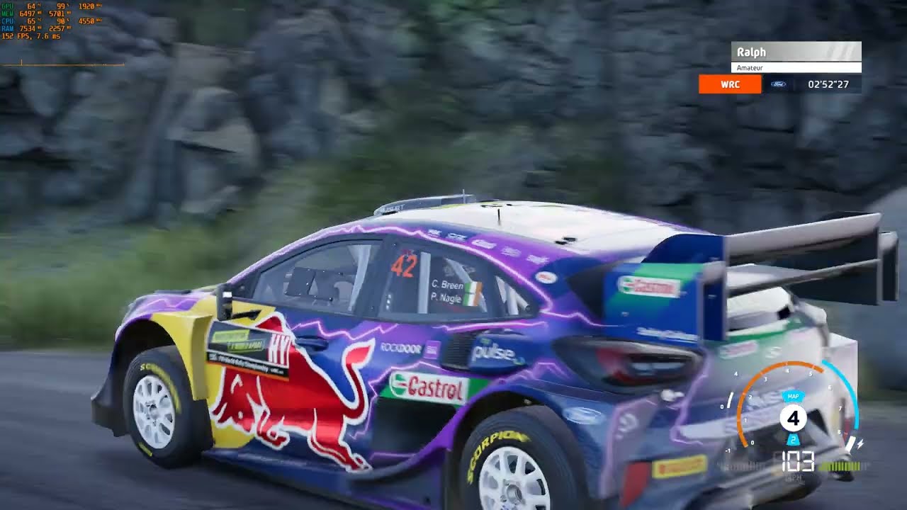 Went for a Rip on the Sim.