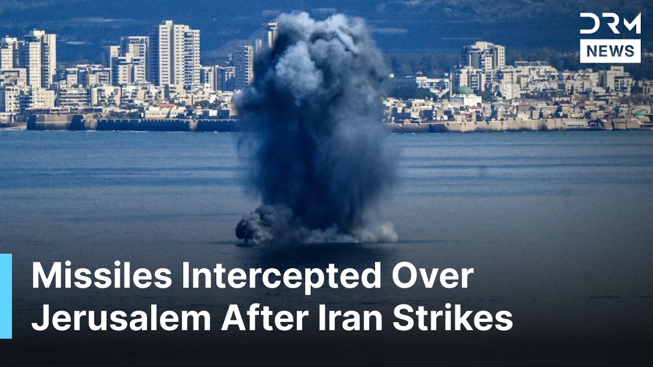 WATCH: Israel Intercepts Missiles from Iran Amid Pre-Emptive Strikes and Tensions | DRM News | AH14