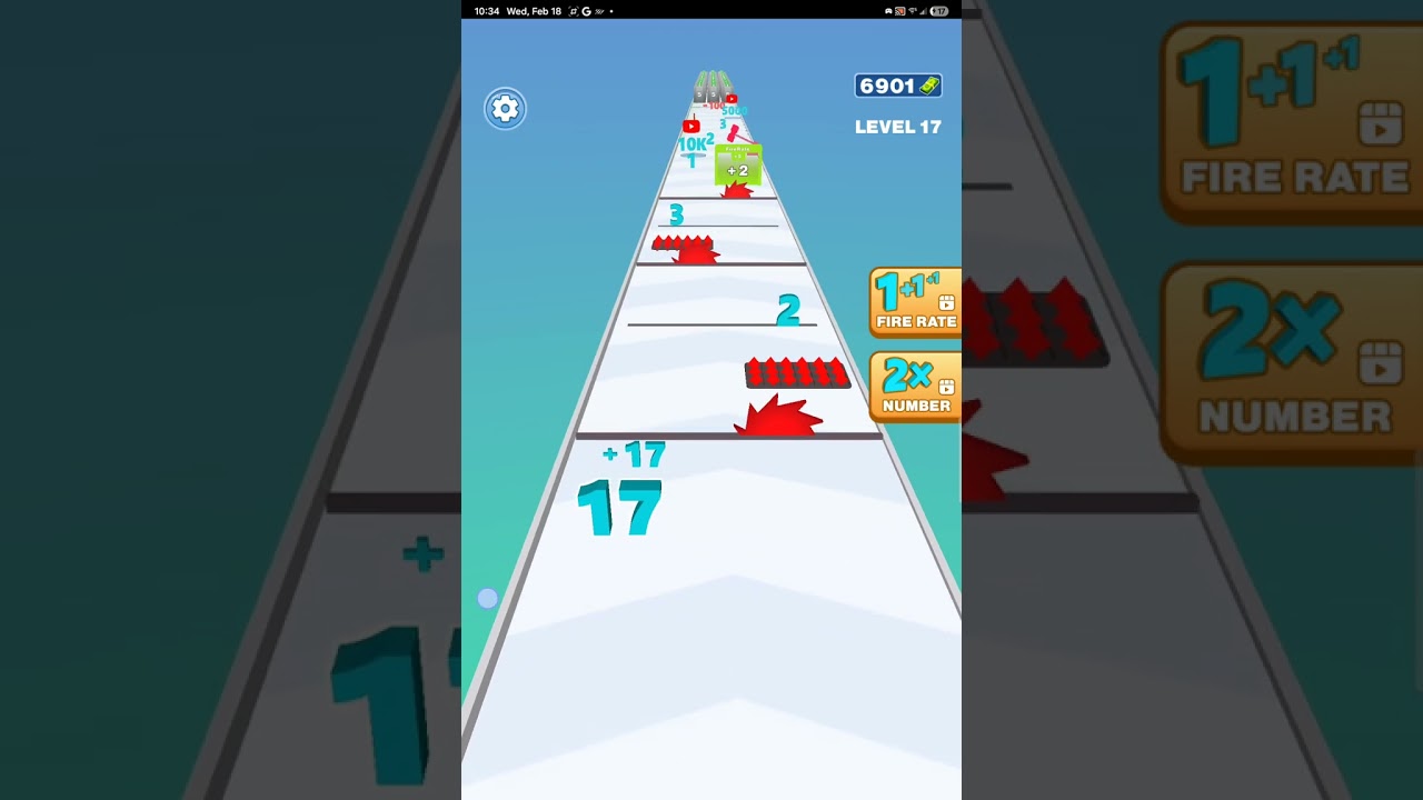 Number merge run shooting on 2018 on part 3