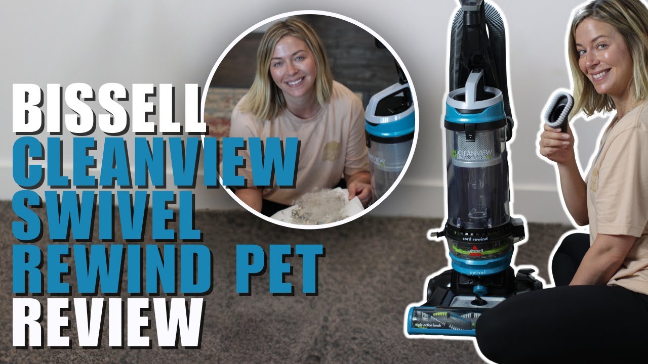 Пылесос для домашних животных Bissell Cleanview Swivel Rewind | ОБЗОР