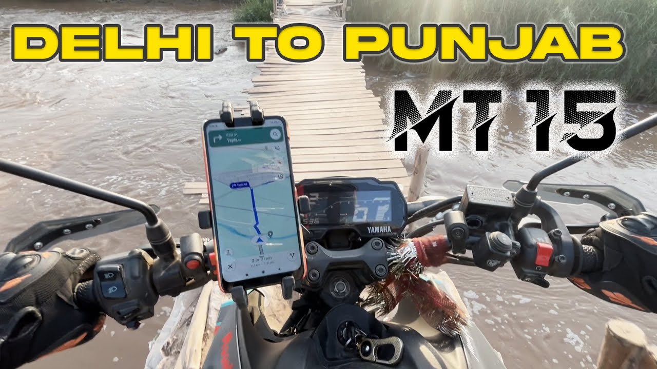My First Tour with MT 15 - Delhi to Punjab (Ludhiana) Bike Ride
