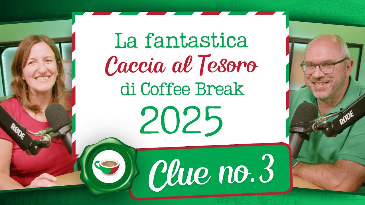 Clue #3 (italiano) | The Great Coffee Break Treasure Hunt 2025