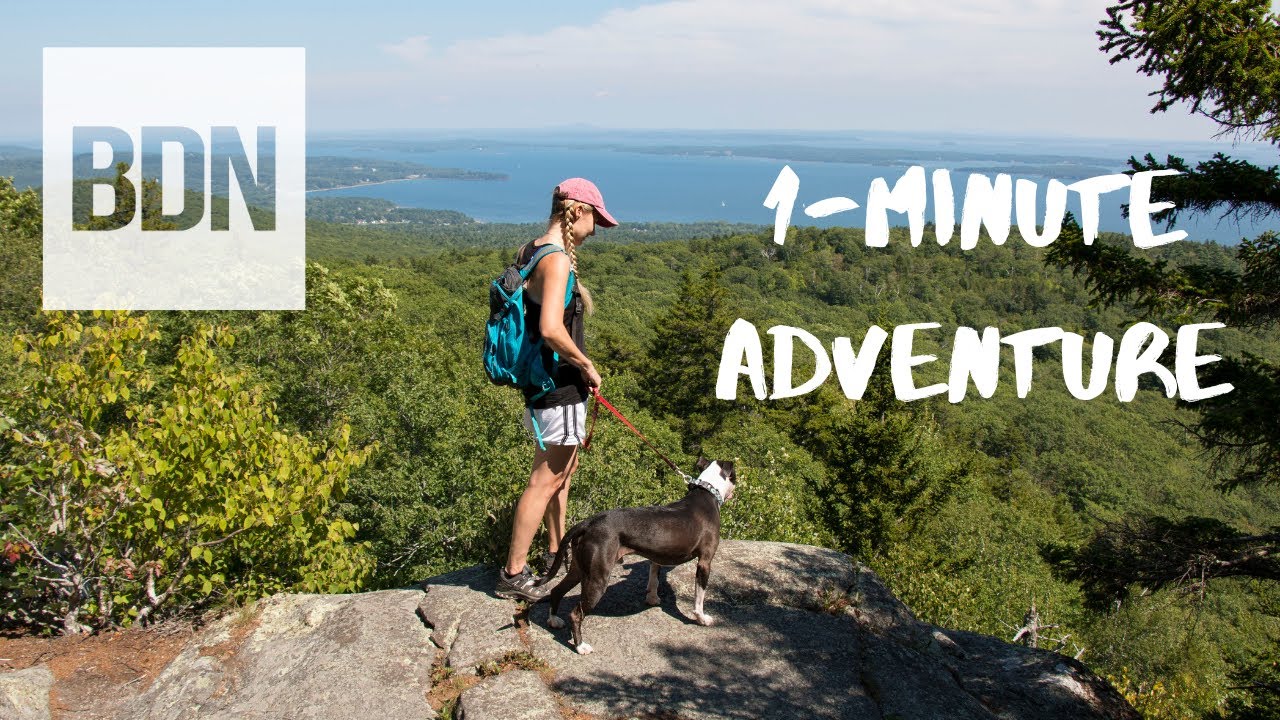 Hiking Bald Rock Mountain in Lincolnville, Maine | 1-minute hike