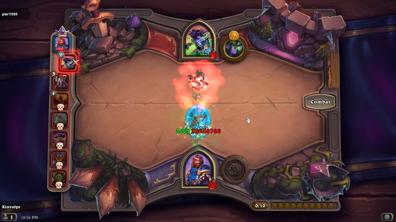 Hearthstone Battlegrounds: 35,650,000HP/35,640,000ATK REBORN MACCAW NO TYPO