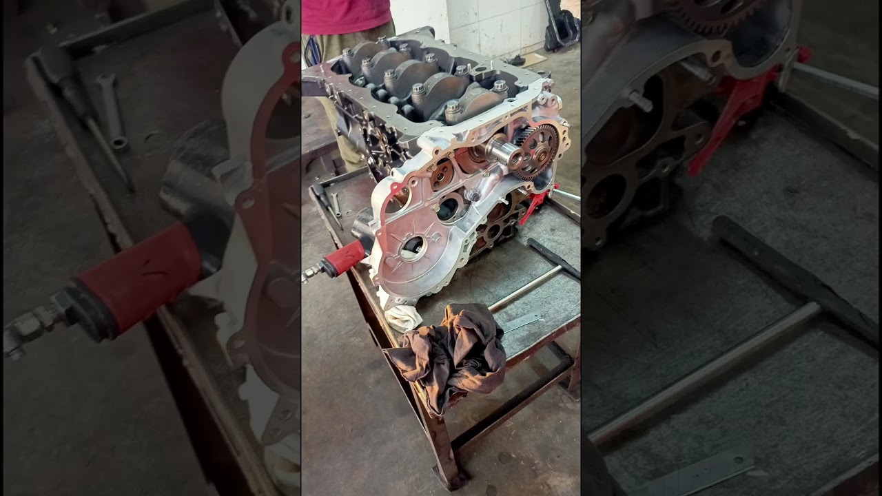 تعمير عمرة كاملة لمحرك TOYOTA HILUX 2KD