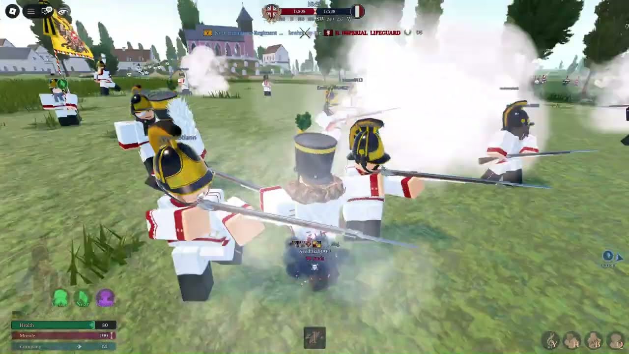 Roblox Napoleonic Wars | Nr.1 + Nr.16 + Modena + VG ⚔️ 29º + Grenzer + Andour Guards