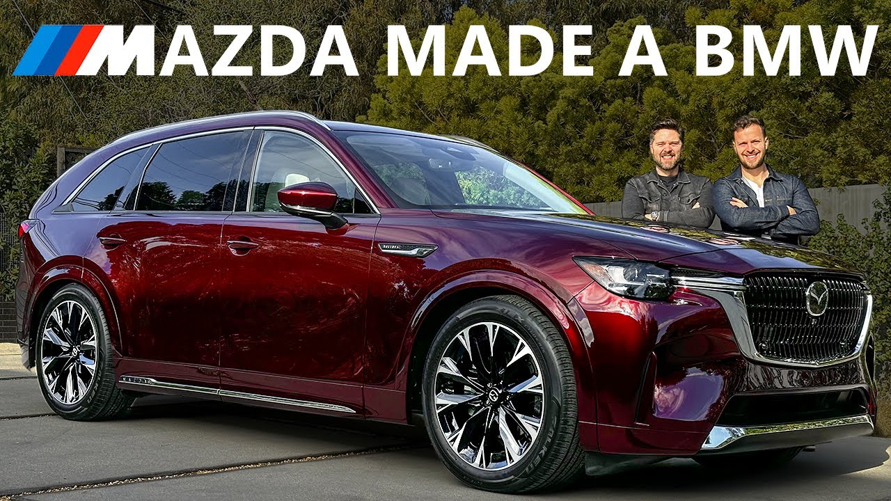 Mazda CX-90 2024 года. Первый взгляд