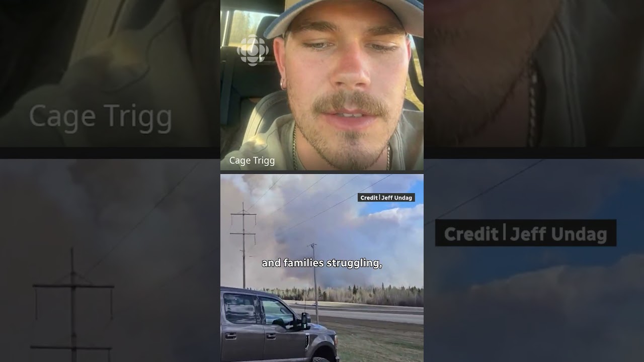 Wildfire triggers evacuation order near Whitecourt