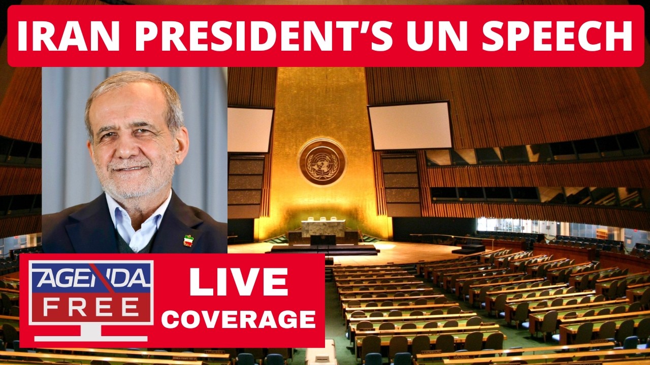 Iran President Gives Speech at UN - LIVE Breaking News Coverage (United Nations)