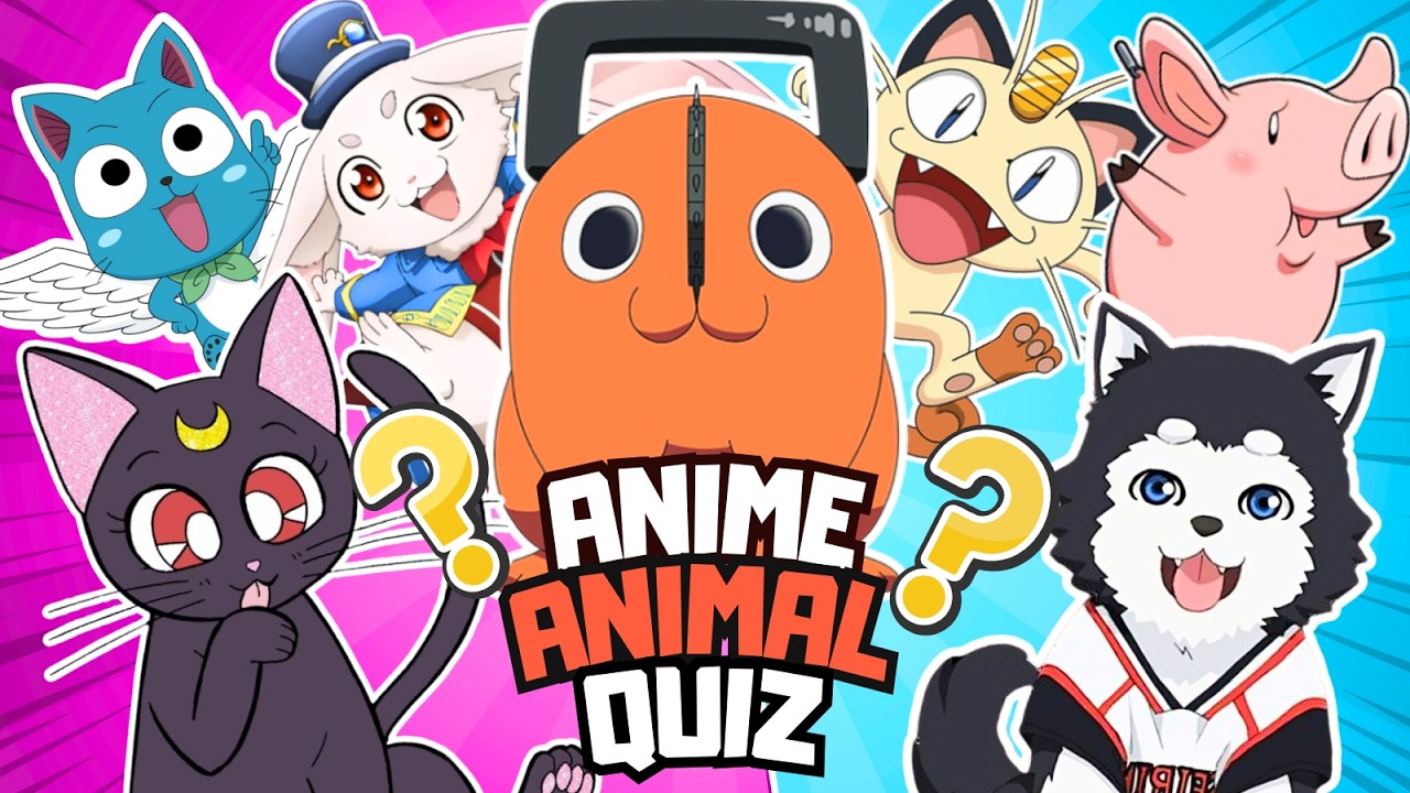 АНИМЕ-ВИКТОРИНА ПО ЖИВОТНЫМ: Угадай аниме по характеру животного | ANIME QUIZ🐱