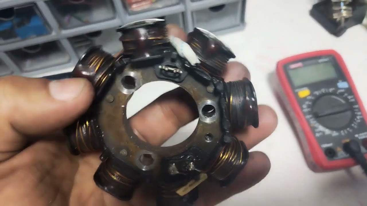 modificacion de sistema de carga de honda bross de media onda a onda completa 💯💥