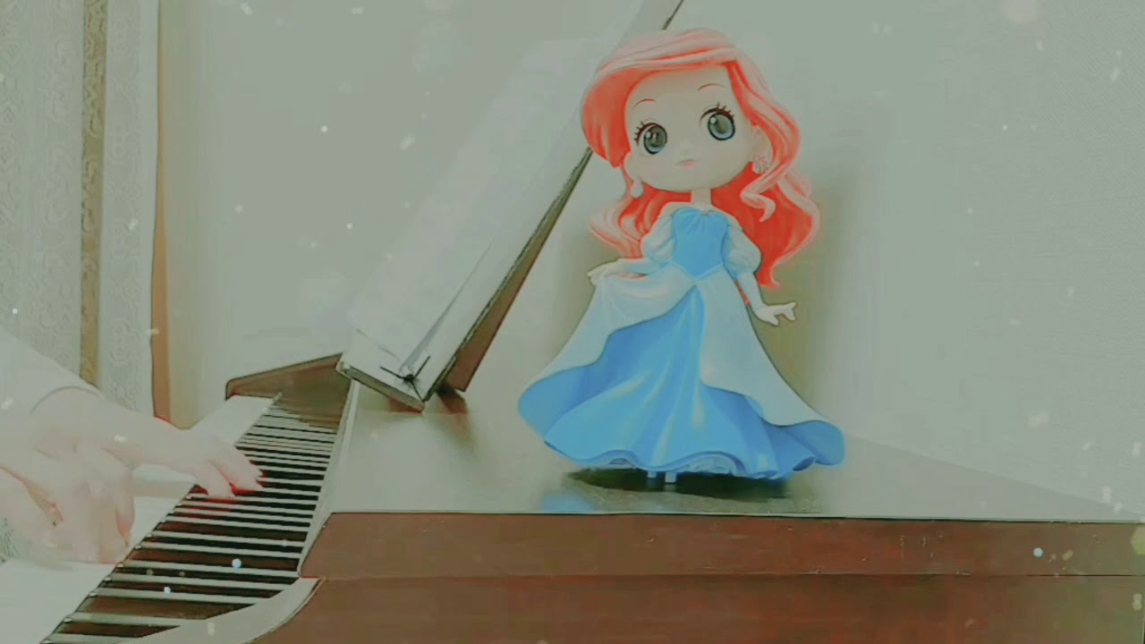 『夢はひそかに』シンデレラ   美しく響くソロ  ぷりんと楽譜  中級  ディズニー